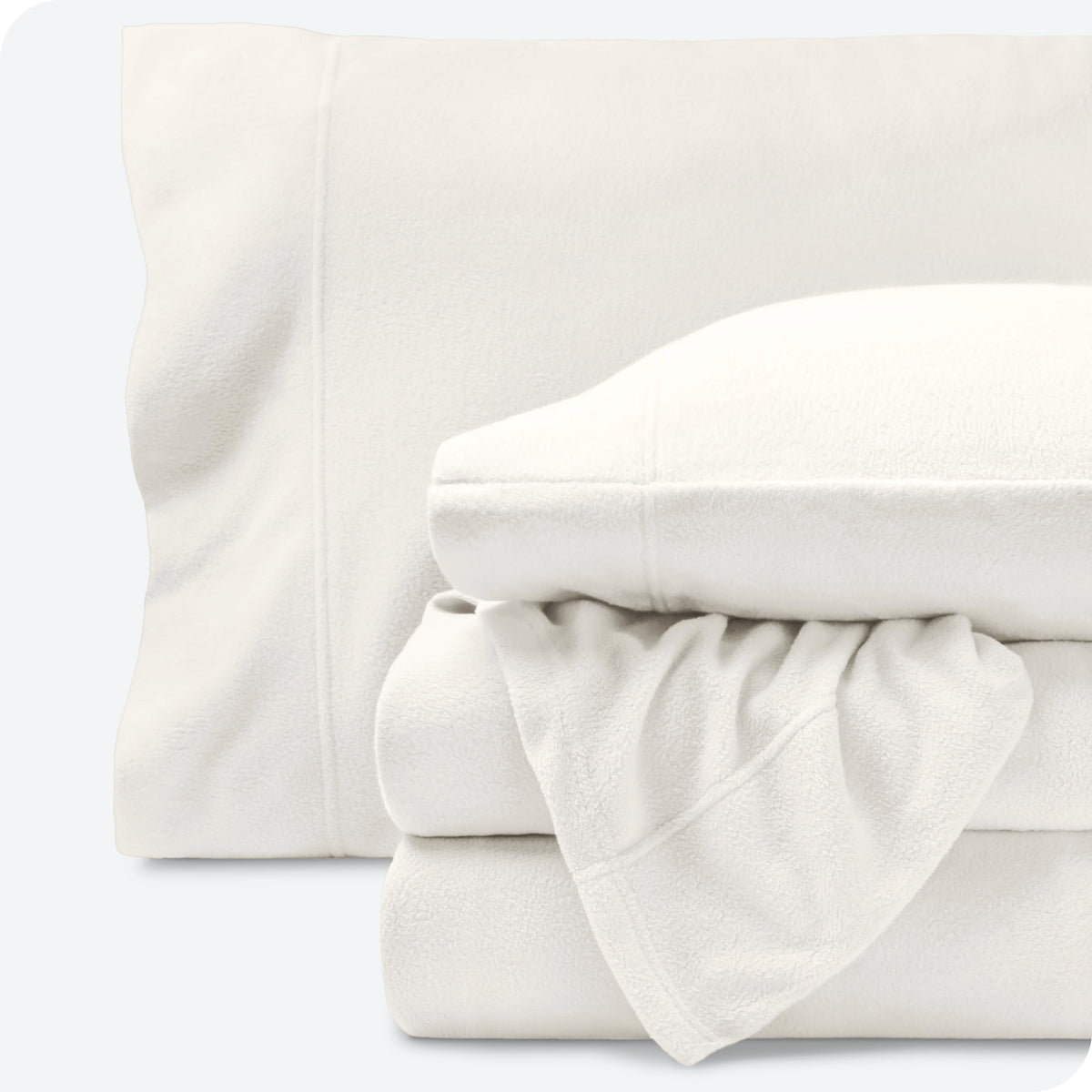 Bare Home Super Soft Fleece Sheet Set - Split King Size - Extra Plush Polar Fleece, No-Pilling Bed Sheets - All Season Cozy Warm