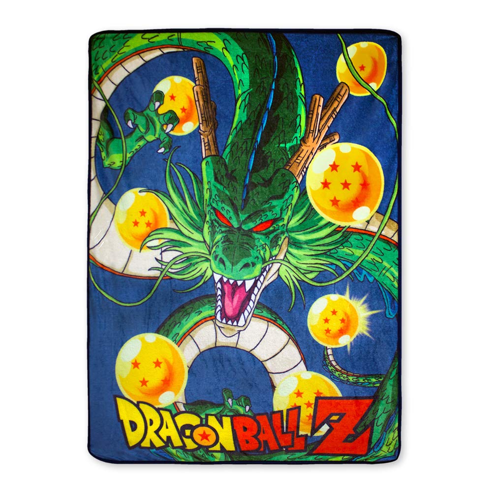 Just Funky Dragon Ball Z Bed Blankets (Dbz-Blue)