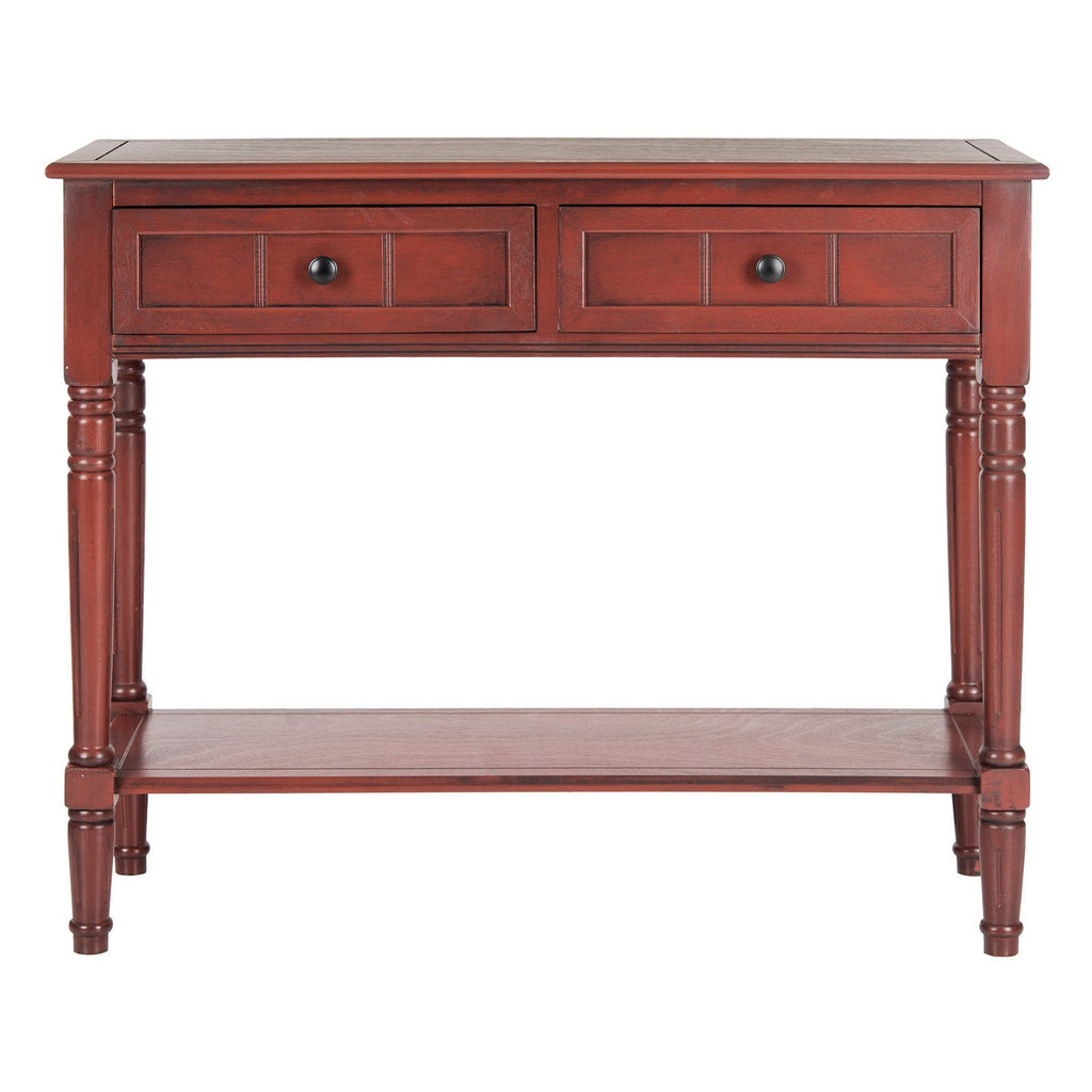 Safavieh American Homes Collection Samantha Red 2-Drawer Console Table