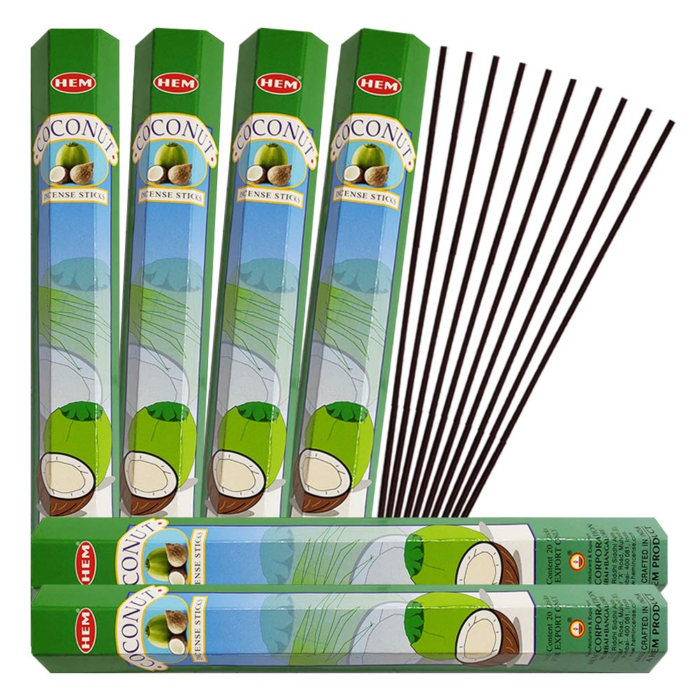 Coconut Incense Sticks And Incense Stick Holder Bundle Insence Insense Hem Incense Sticks