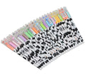 Yansanido 24 Pcs Of 12 Colors Kawaii Cow Design Gel Pen For Office School Home Travel And Gift For Friends And Students (24)