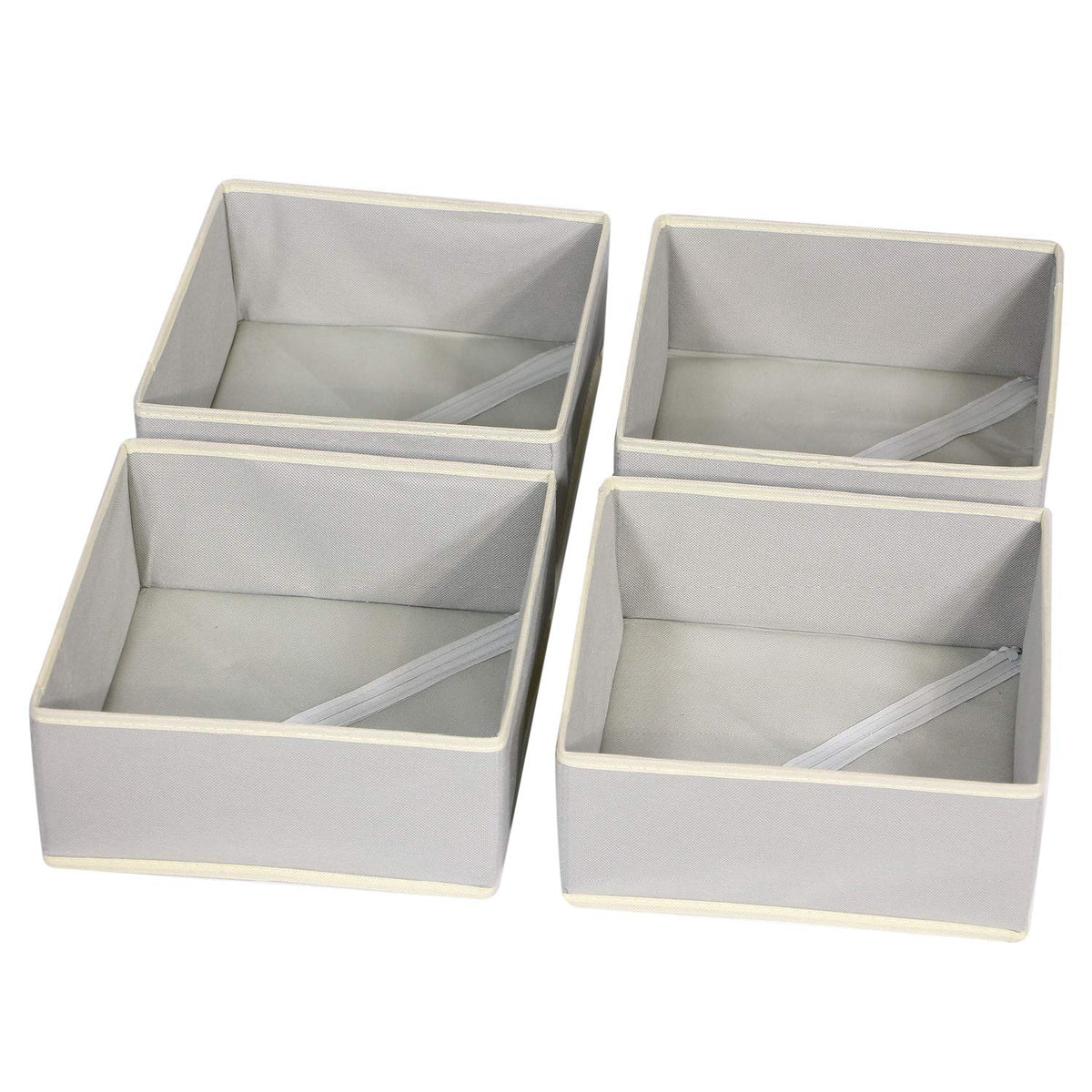 DIOMMELL Foldable Cloth Storage Box Closet Dresser Drawer Organizer Fabric Baskets Bins Containers Divider for Clothes Underwear