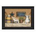 Buttermilk Soap Co Black Framed Print Wall Art