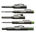 Tracer Complete Deep Hole Marking Kit - (Including Double-Tipped Deep Hole Permanent Marker, Deep Hole Construction Pencil, 6X R