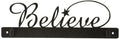 Ackfeld Manufacturing 14in Believe Charcoal Quilt Clip Hanger
