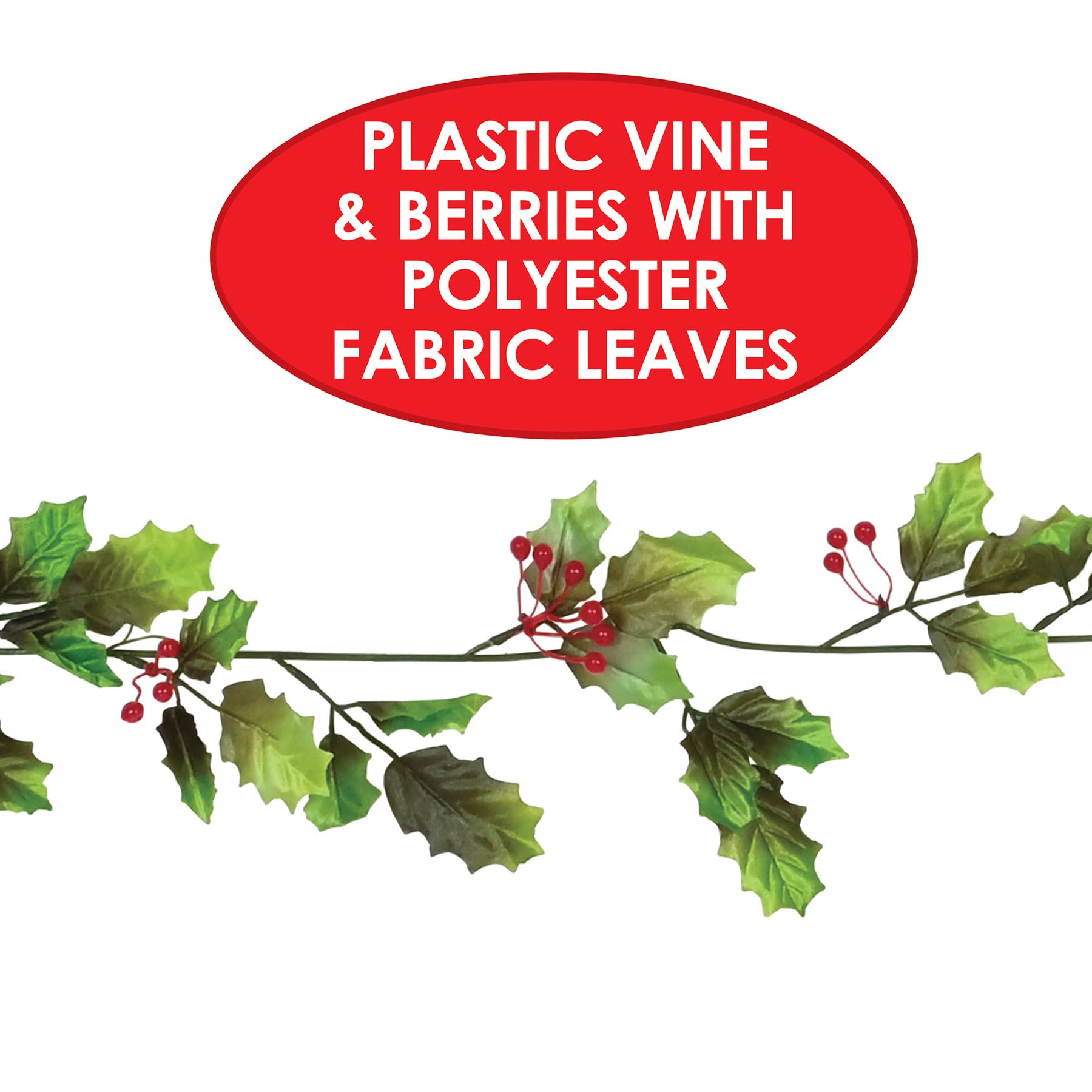 Holly & Berry Garland