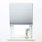 Cordless Cellular Shades Blackout Window Blind, White(Blackout), 33'' W X 38'' H