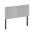 Furinno Roanne Upholstered Headboard, Full, Glacier