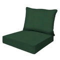 Honeycomb Essentials Outdoor Deep Seating Cushion, 24    X 24   , Hampton Texture Hunter Patio Chair Cushion