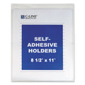 Self-Adh Vinyl Shop Ticket Holders 8X11 50/Bx