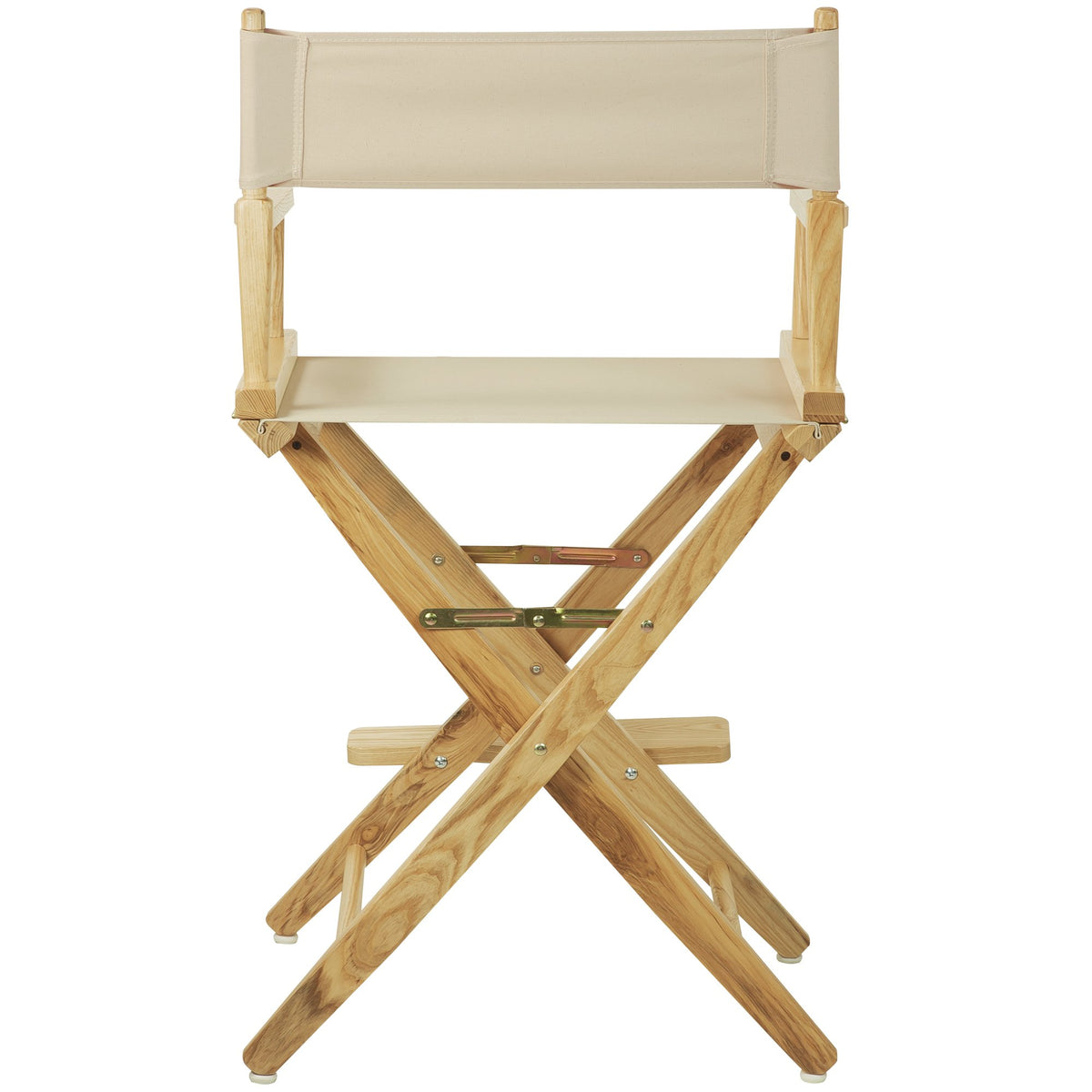 American Trails Extra-Wide Premium 24" Director's Chair Natural Frame with Natural Canvas, Counter Height