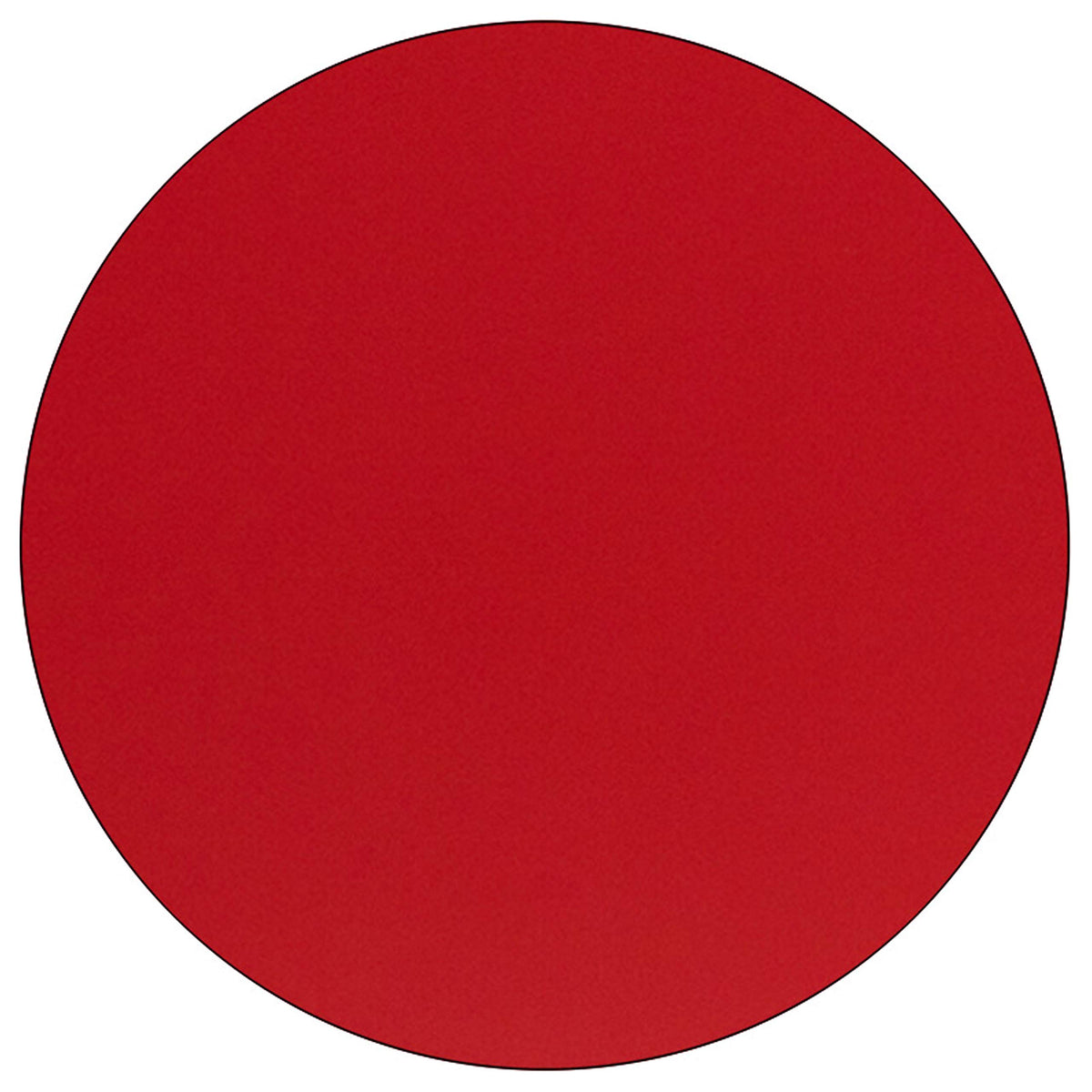 Flash Furniture 48 RND Red Activity table, 30.25 x 48 x 48