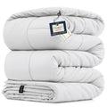 Belador Queen Comforter White Duvet Insert Queen Size Bed Comforter- All-Season Down Alternative Comforters, Mid-Plush Lightweig