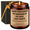 GSPY Candle for Sister in law - Sister in Law Gifts, Sister in Law Mothers Day Gifts - Gift for Sister in Law, Brother - Funny W