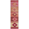 Phoenix Ph1 Pink Southwestern Rug Runner 2' 3" X 7 ' 6"