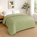 Lahome Ac Comforter Double Bed Reversible Comforters All Season Ac Blanket Comforter King Size (Green)