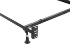 Hollywood Bed Frames Bed Frame with Headboard/Footboard Attachment/4 Legs and Adjustable Glides, Twin/Full