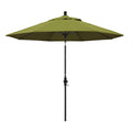California Umbrella Gscuf908705-Sa11 9' Round Aluminum Pole Fiberglass Rib Market Patio Umbrella, Ginkgo