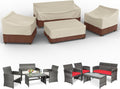 Gasadar Outdoor Furniture Cover Waterproof, Patio Furniture Set Covers For Patio Loveseat, Chair And Coffee Table, 600D Heavy Du
