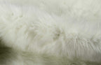 HomeRoots Decor 5.25' X 7.5' Off White Faux Hide Area Rug