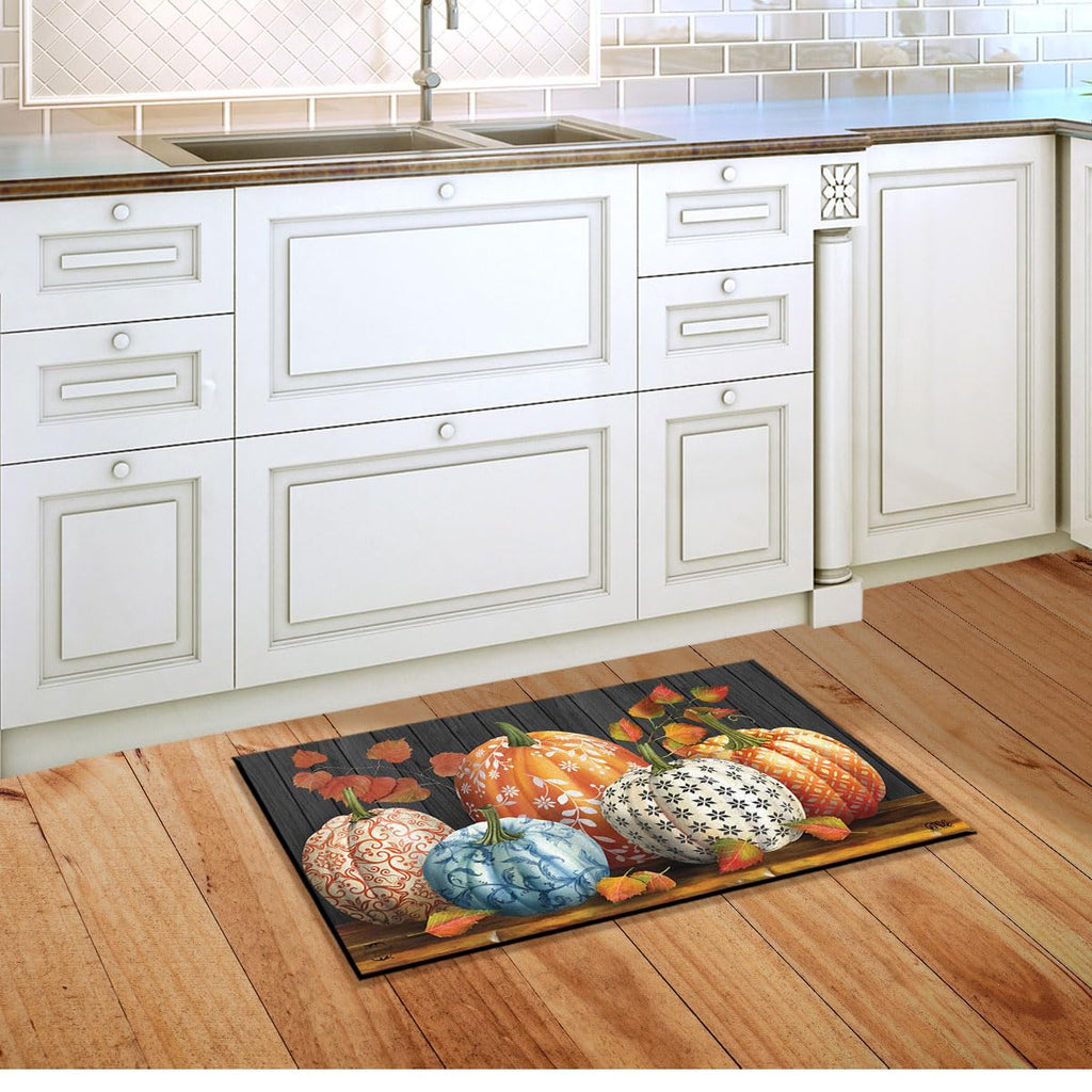 Briarwood Lane Elegant Pumpkins Doormat 30' X 18' Indoor Outdoor