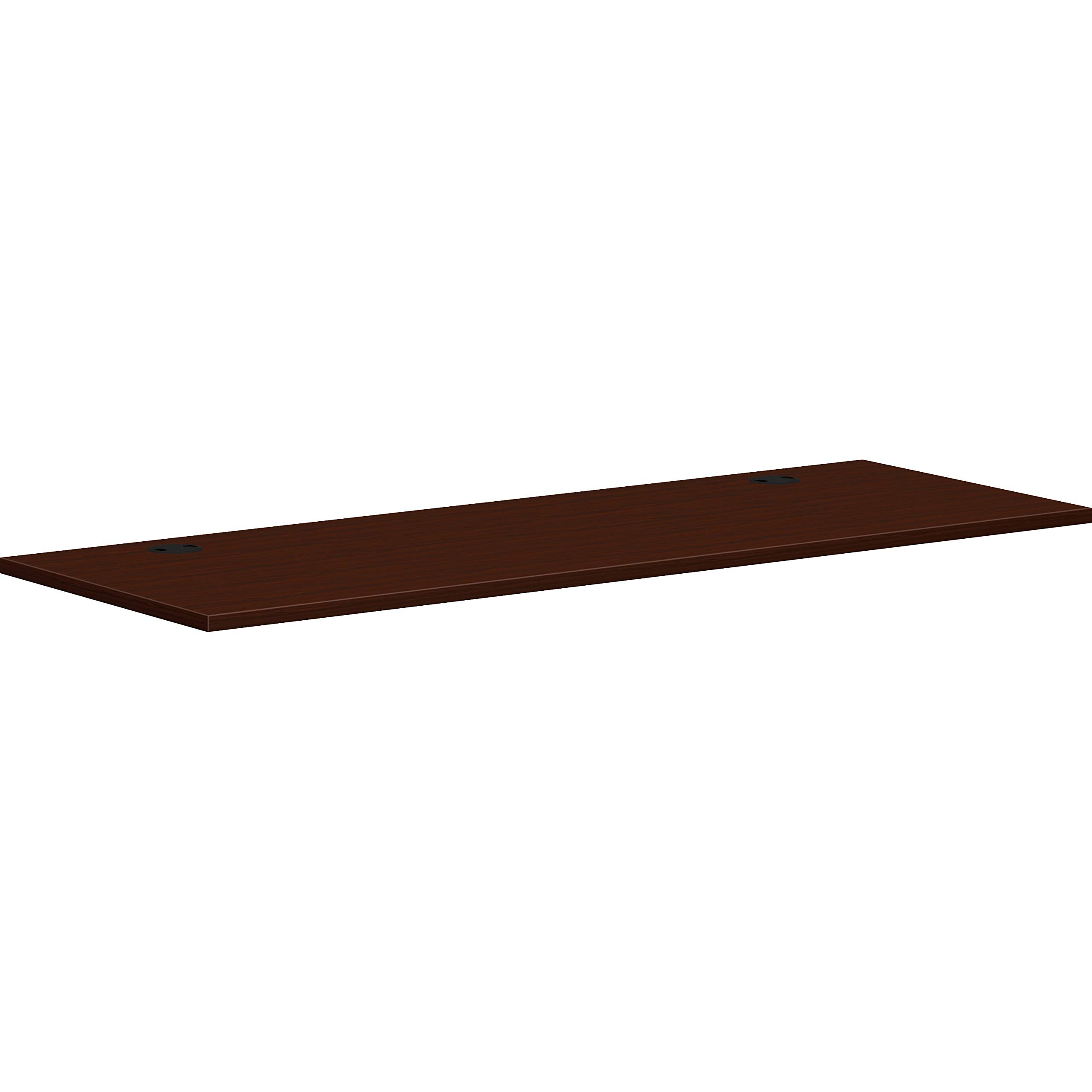 HON Mod Worksurface, 66", Mahogany