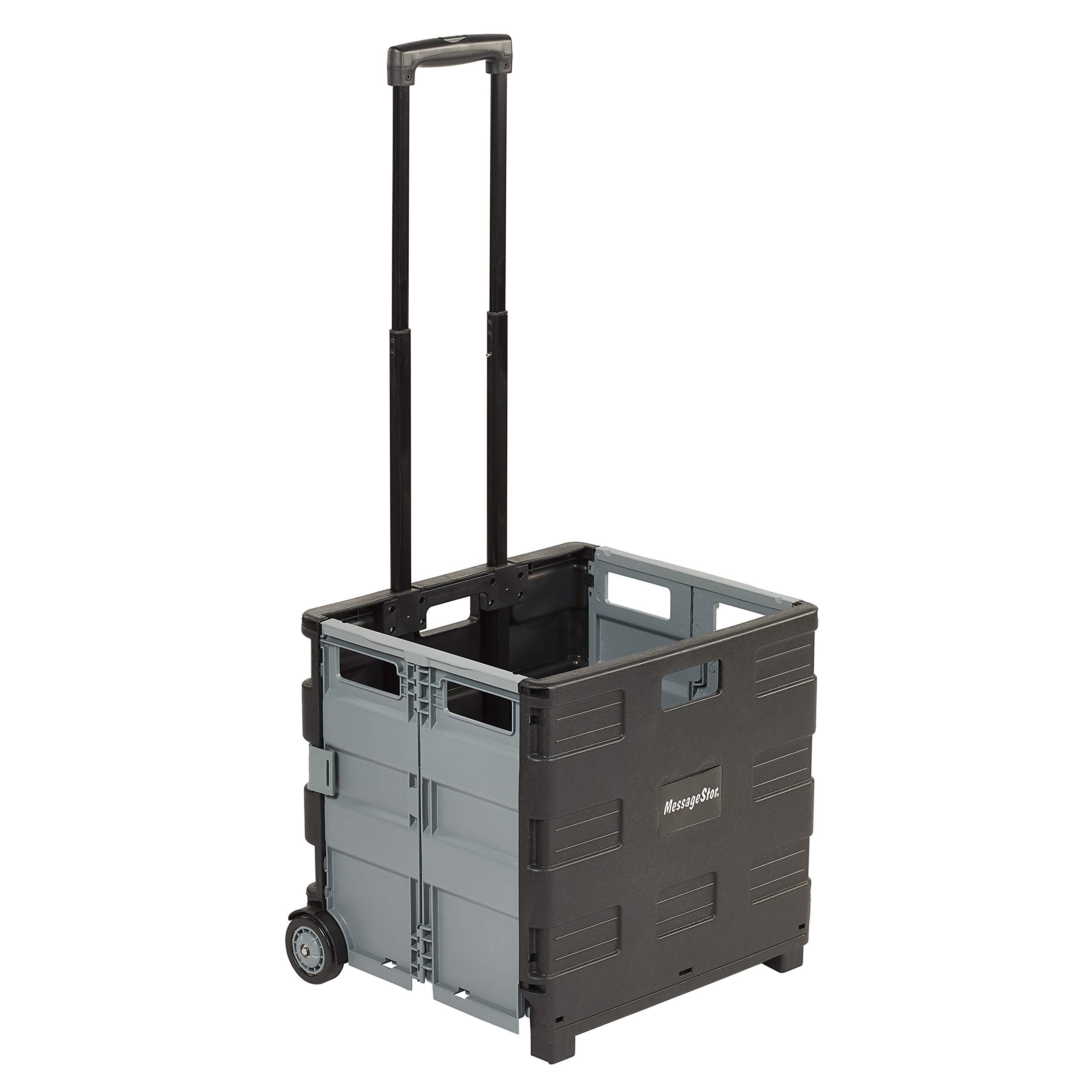 ECR4Kids Universal Rolling Cart, Mobile Storage, Black