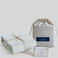 Fabdreams 100% Organic Cotton Percale Weave Full Size Sheet Set | 300 Thread Count | Gots Certified | Long Staple Cotton | Cool
