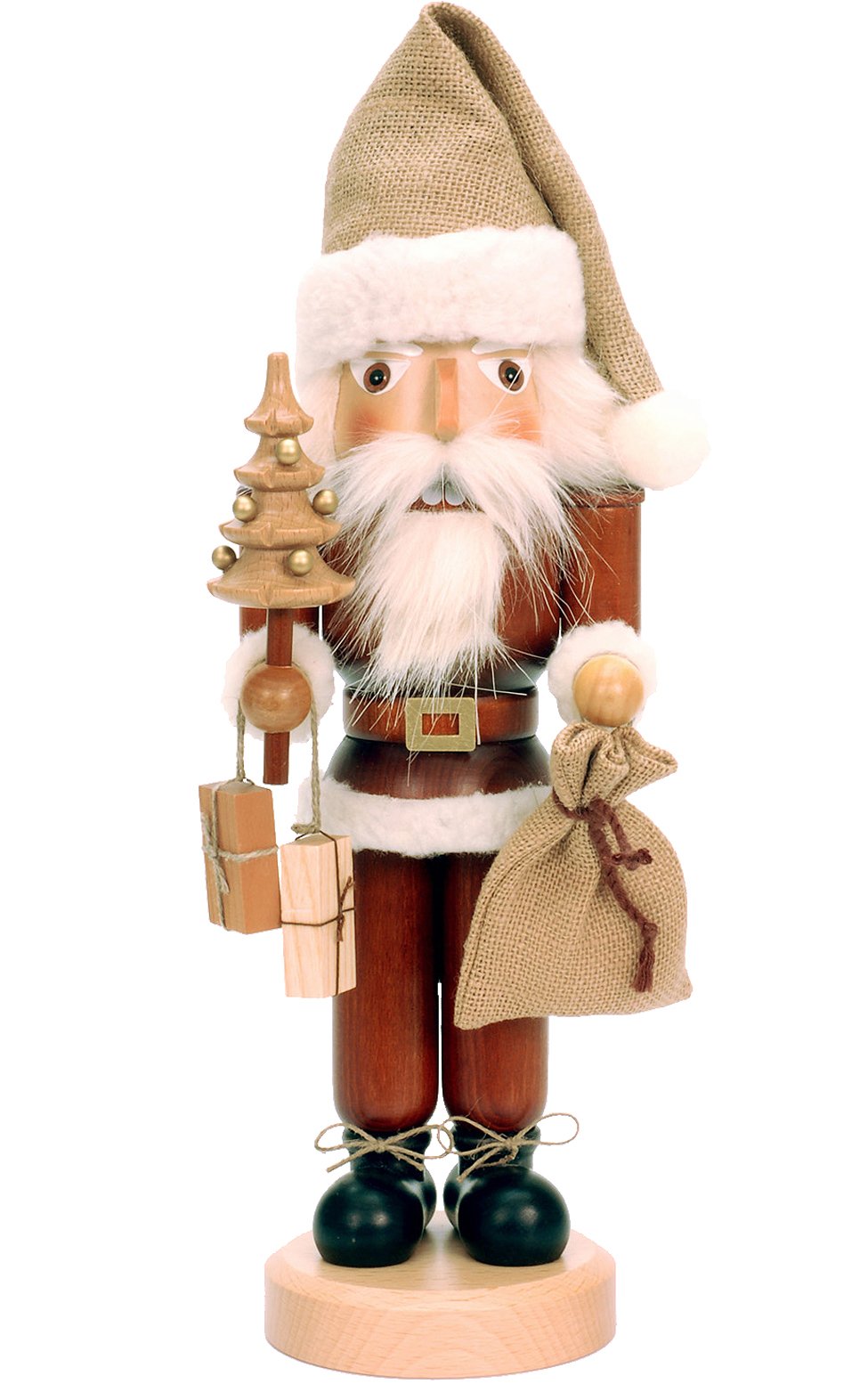 Alexander Taron Importer 32-333 Christian Ulbricht Nutcracker-Santa-16.5" H X 5.5" W X 5" D, Brown