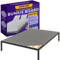 Greaton, Wooden King Bed Slats for Support Under Mattress with Cover - Replacement Wood Slats for King Size Bed Frame - Under Ma