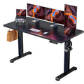 ErGear Height Adjustable Electric Standing Desk, 63 x 28 Inches Sit Stand up Desk, Memory Computer Home Office Desk, Carbon Fibe
