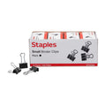 Staples 0.75-Inch W Binder Clips, Small, Black, 432/Carton (St32002/32002Vs)