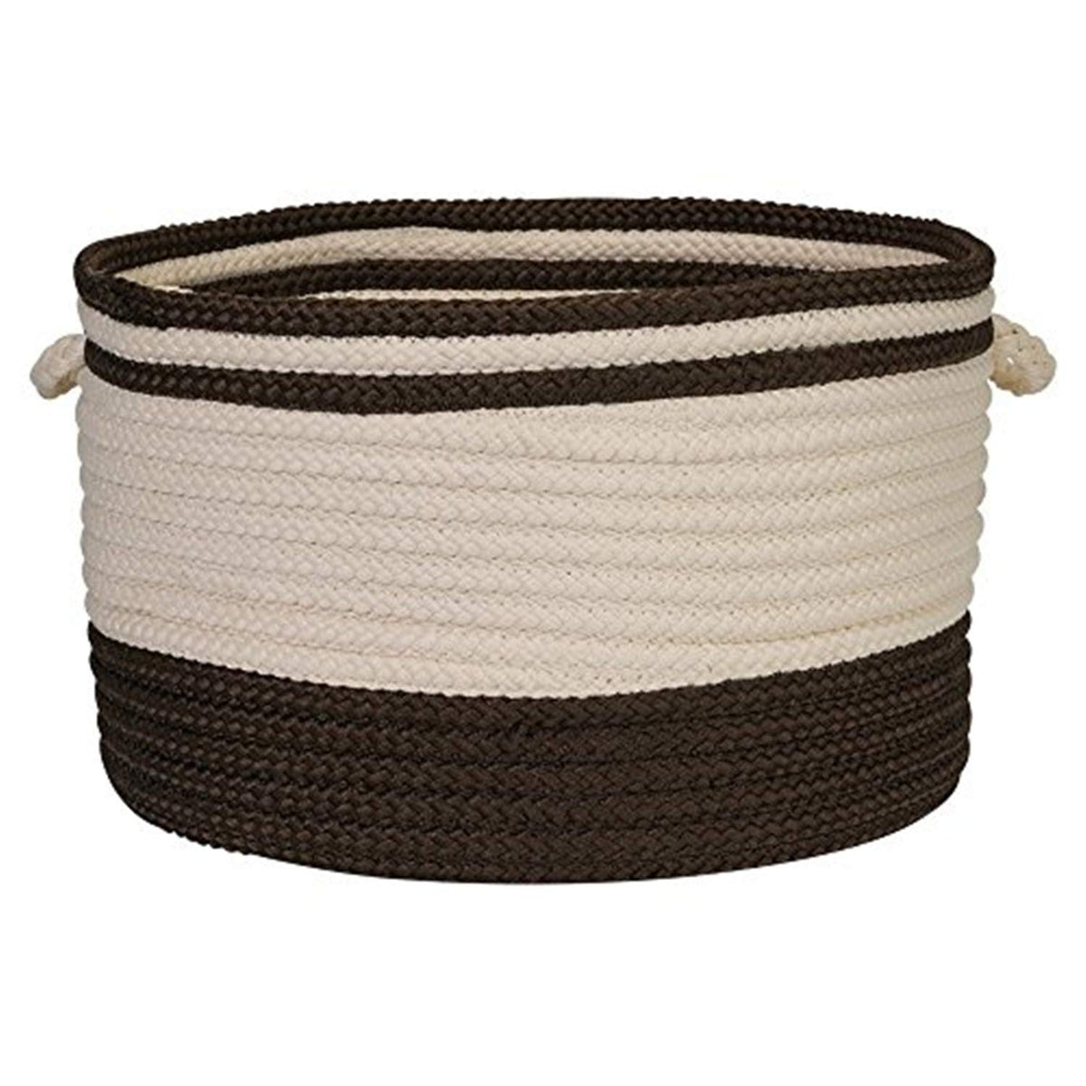 Bar Harbour Band Basket, 14 By 14 By 10Inch, Mink