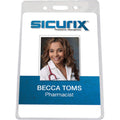 Sicurix Vertical Id Badge Holder