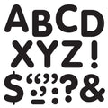 Trend Enterprises, Inc. Black 2' Stick-Eze Stick-On Letters