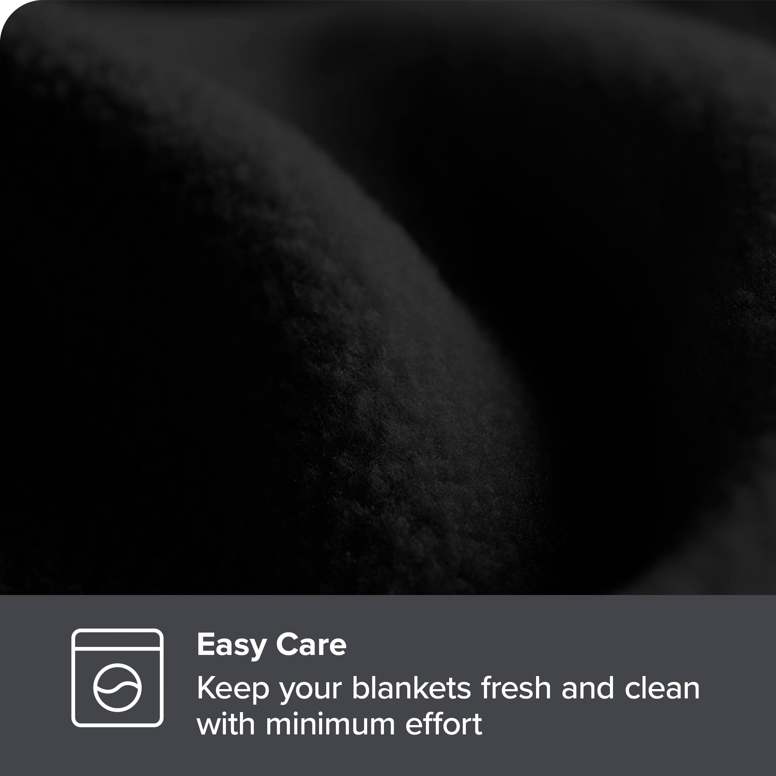 Bare Home Polar Fleece Blanket - King Blanket - Black - Warm & Cozy - Premium Fleece Blanket - Blanket For Bed, Sofa, Camping, T