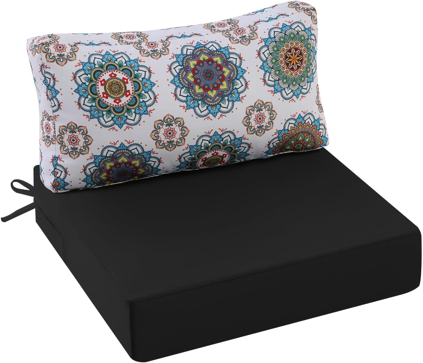 Primepatio Outdoor Cushions For Patio Furniture, Outdoor Seat And Back Cushion, Waterproof Hampton Bay Deep Seat Replacement Cou