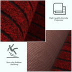 Custom Size Runner Rug 4 Ft X 18 Ft, Zgr 2-82Ft Carpet Runners Hallway Entryway Kitchen Garage Laundry Room Area Rugs With Non-S