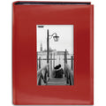 Pioneer FRM-246CPK Sewn Leatherette Frame Photo Album, Bright Pink