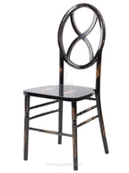 Commercial Seating Products Sandglass Lime Black Wood Chairs, 1-Pack