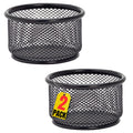 1Intheoffice Mesh Paper Clip Holder For Desk, Paperclip Holder (2 Pack)