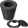 Pelopy Umbrella Cone And Table Umbrella Hole Ring And Cap Set For Outdoor Patio Umbrella, Fits Umbrella Poles Up To 1.5 Inch In