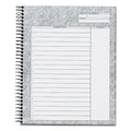 Tops Docket Gold Project Planner Notebook, Side Wirebound, 8.5 X 6.75 Inches, 70 Sheets, White (63754)