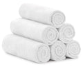 S&T INC. Microfiber Gym Towel, Yoga Towel for Home, Gym Bag and Workout Equipment, 16 Inches x 27 Inches, White, 6 Pack