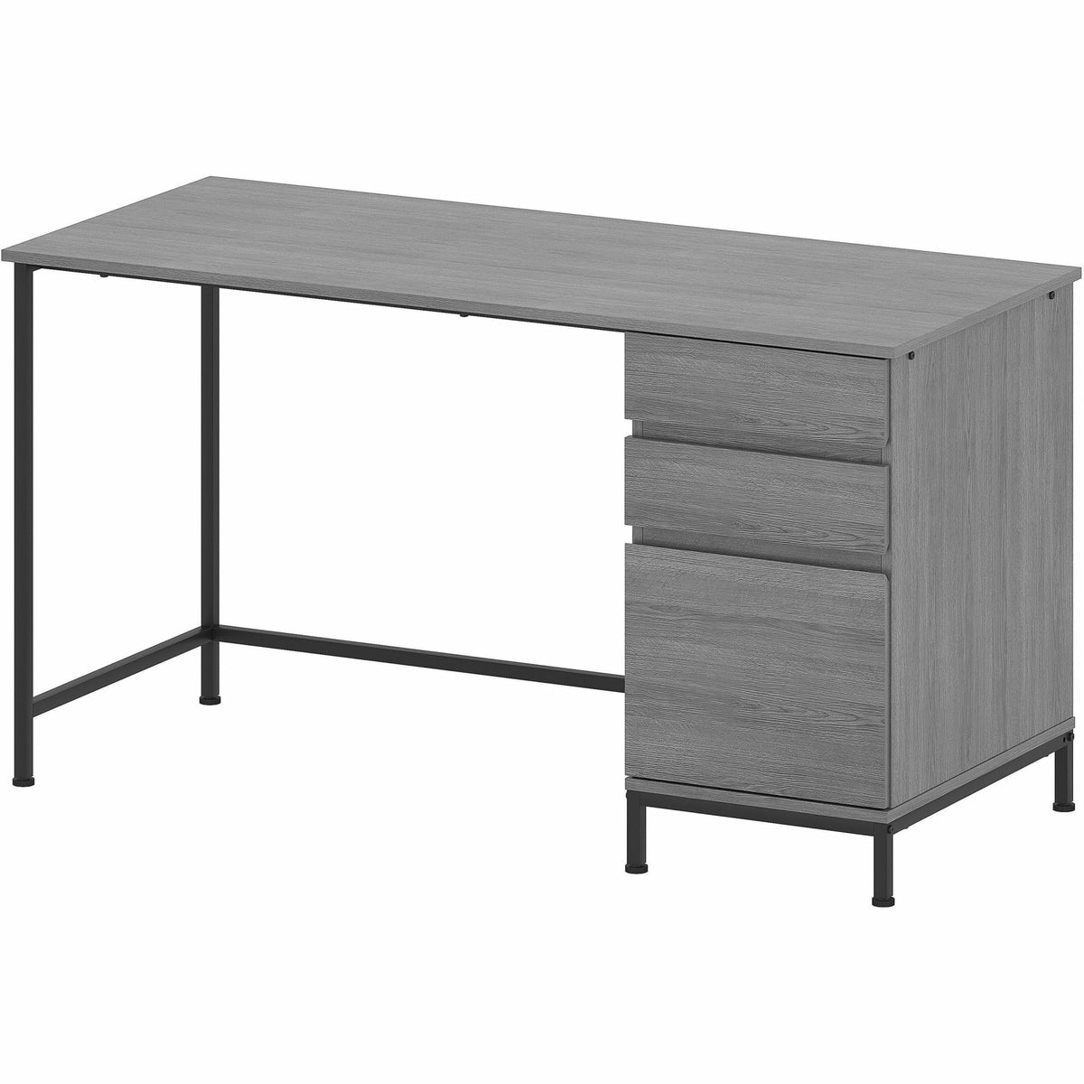 Lorell, LLR97616, SOHO 3-Drawer Desk, 1 Each
