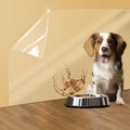 Clear Wall Protector, Non Adhesive Static Cling Removable Contact Paper, Plastic Stickers for Kitchen & Office from Trash, Chair
