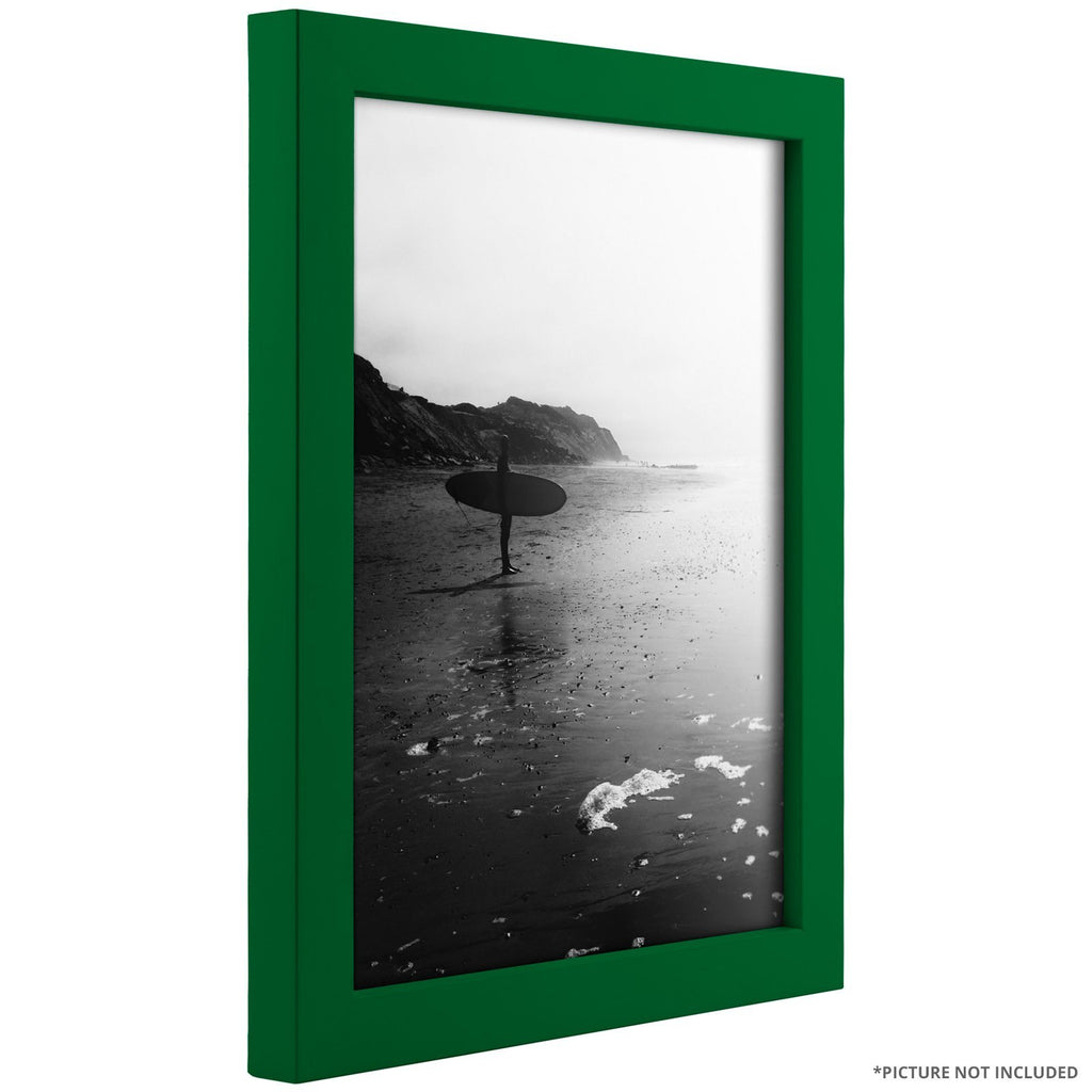 Craig Frames Confetti, Modern Green Picture Frame, 12 X 18 Inch