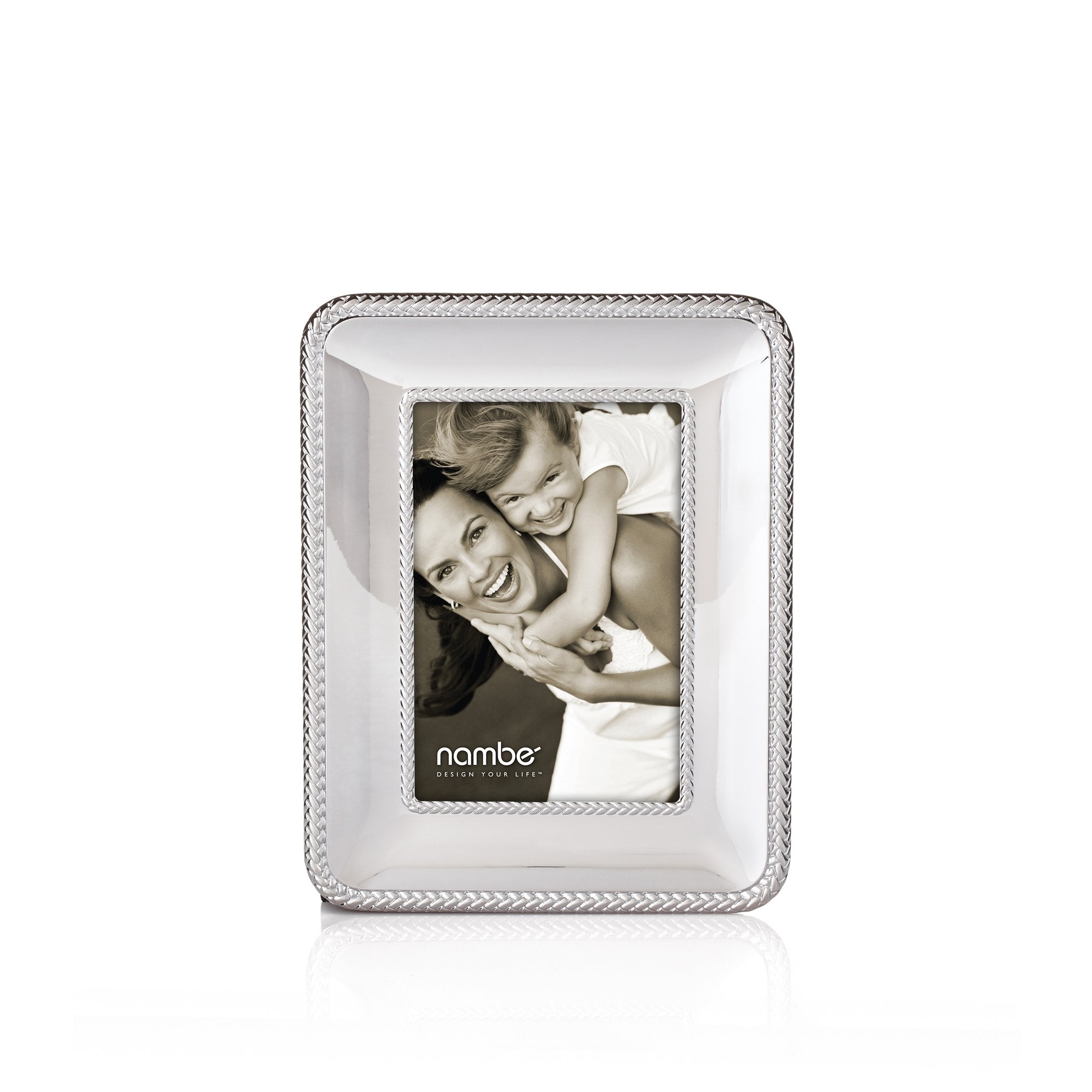 Nambe Braid Picture Frame, 8 x 10