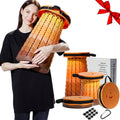 Upgraded 19.7Portable Collapsible Folding Stool with Cushion Retractable Telescoping Foldable Stool for Adults Heavy Duty Campin