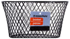 Small Metal Rectangular, Oval And Round Wire Baskets With Or Without Handles, Black And White, 4-Ct Sets (Oval Black Without Han